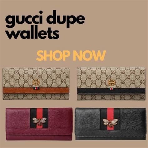 gucci wallet dupes|gucci wallet authentic real new.